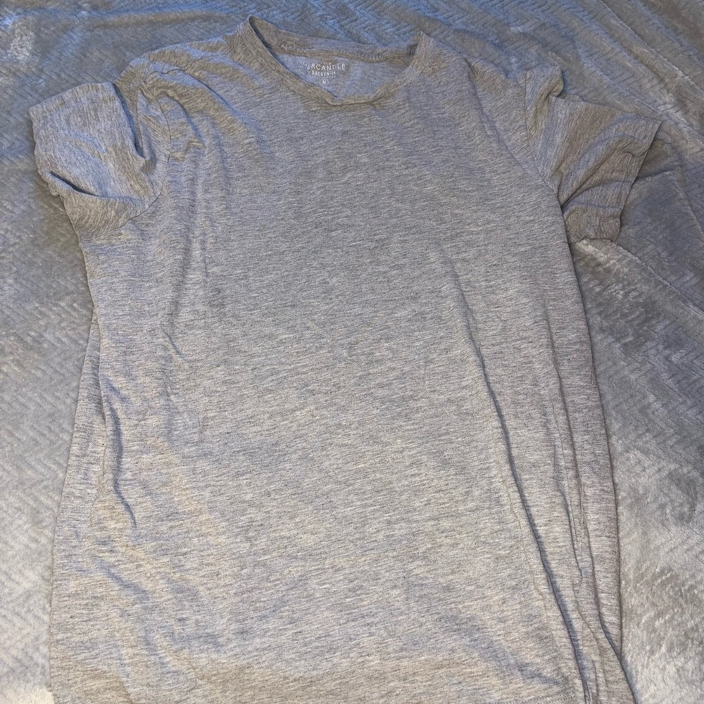 Goodfellow & Co Light Gray Short Sleeve Tee